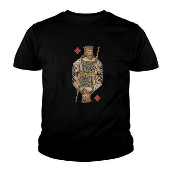 King Of Diamonds Antique Youth T-shirt | Mazezy