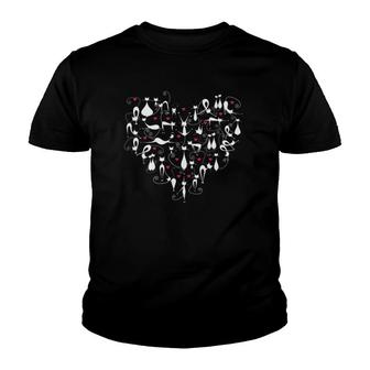 Kitty Quote Happy Meowentine's Day Funny Valentine's Day Cat Youth T-shirt | Mazezy