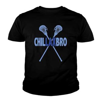 Lacrosse Player Funny Love Lax Bro Men Boys Kids Dad Coach Youth T-shirt | Mazezy
