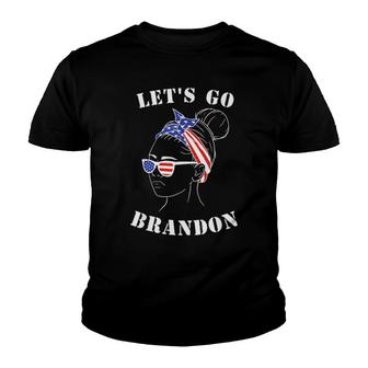 Let’S Go Brandon Lets Go Brandon Chant Tee Youth T-shirt | Mazezy