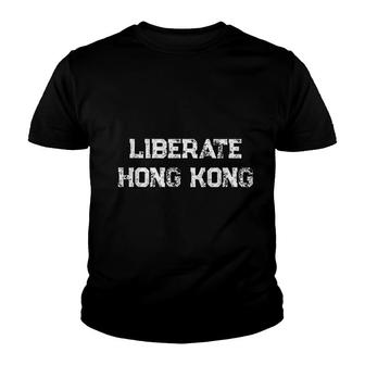 Liberate Free Hong Kong Youth T-shirt | Mazezy
