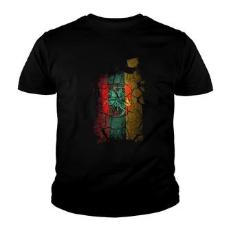 Lithuania Lietuva Flag With Vytis Coat Of Arms Gift Tee Youth T-shirt - Thegiftio UK