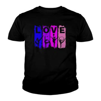 Love Rhythmic Gymnastics Gymnast Lover Gift Youth T-shirt | Mazezy
