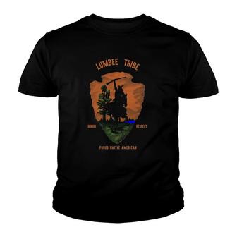 Lumbee Tribe Native American Indian Pride Vintage Retro Youth T-shirt | Mazezy