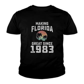 Make Florida Great Since 1983 Youth T-shirt | Mazezy CA