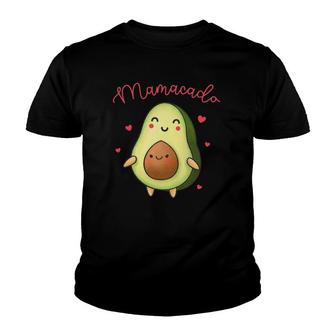 Mamacado Funny Pregnant Avocado Lover Youth T-shirt | Mazezy