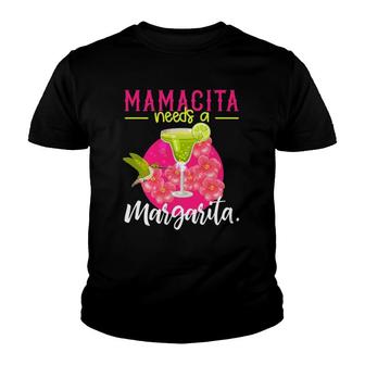 Mamacita Needs A Margarita Women Youth T-shirt | Mazezy