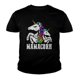 Mamacorn Unicorn S For Women Mothers Day Gift Youth T-shirt | Mazezy