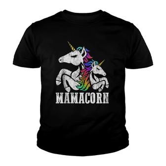 Mamacorn Unicorn S For Women Mothers Day Gift Youth T-shirt - Thegiftio UK
