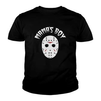 Mama's Boy Jason Voorhees Mother's Day Youth T-shirt | Mazezy