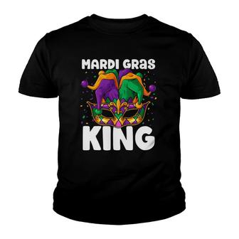 Mardi Gras King Carnival Celebrations Party Festival Costume Youth T-shirt | Mazezy UK