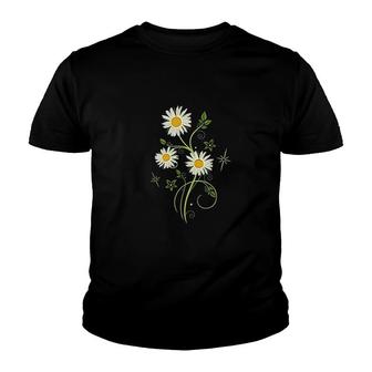 Marguerites Daisy Spring Youth T-shirt | Mazezy
