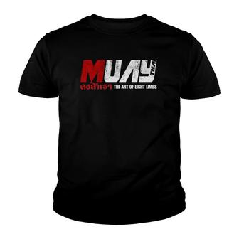 Martial Arts Muay Thai Youth T-shirt | Mazezy