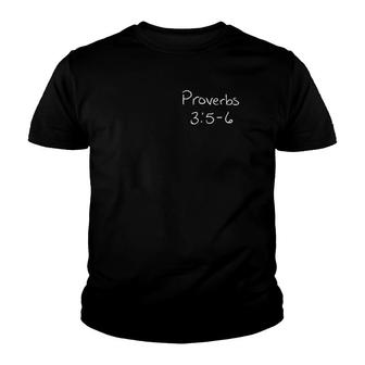 Marti's Handwriting Proverbs 35-6 Cute Gift For Christians Youth T-shirt | Mazezy CA