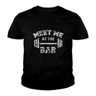 Meet Me At The Bar Youth T-shirt | Mazezy