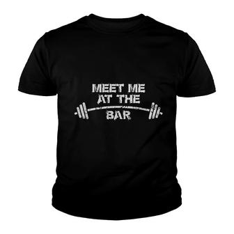 Meet Me At The Bar Youth T-shirt | Mazezy