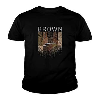 Melanin Brown Lip Black History Youth T-shirt | Mazezy DE