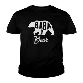 Mens Bapa Bear Great Gift For Papa Dad Father Youth T-shirt | Mazezy