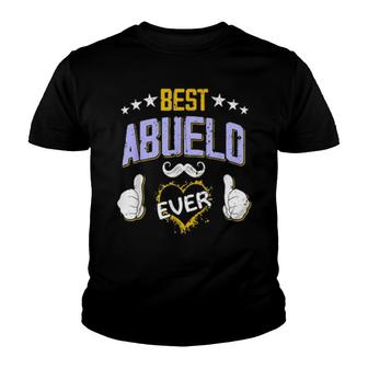 Mens Best Abuelo Ever Personalized Grandpa Youth T-shirt | Mazezy