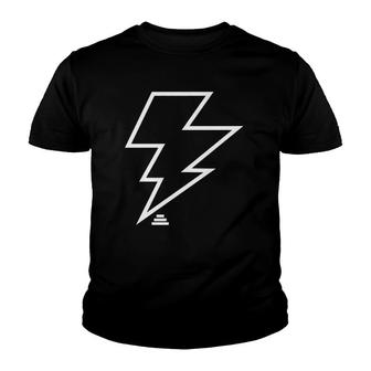 Mens Development Stage Lightning Bolt Youth T-shirt | Mazezy