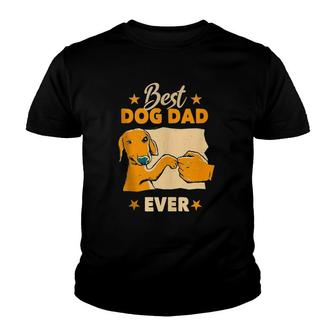 Mens Dogs And Dog Dad - Best Friends Gift Father Men Youth T-shirt - Thegiftio UK
