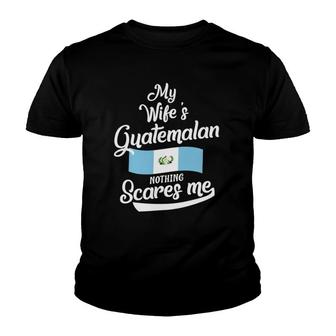 Mens Guatemalan Wife Guatemala Anniversary Wedding Youth T-shirt - Thegiftio UK