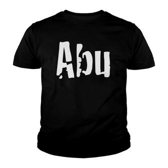 Mens Hispanic Latino Grandfather Nickname Abu For Abuelo Youth T-shirt | Mazezy