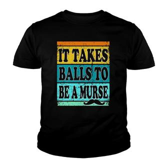 Mens Murse Male Nurse Ts For Men Rn Funny Nurse Youth T-shirt - Thegiftio UK