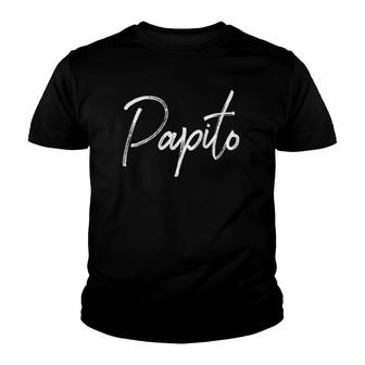 Mens Papito Spanish Father's Day Youth T-shirt | Mazezy