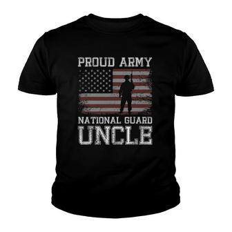 Mens Proud Army National Guard Uncle US Military Gift Youth T-shirt | Mazezy DE