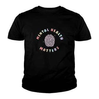 Mental Health Matters Awareness Youth T-shirt | Mazezy