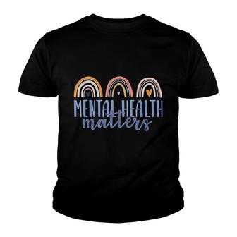 Mental Health Matters Gift Youth T-shirt | Mazezy