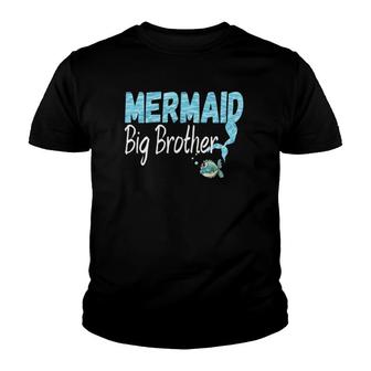 Mermaid Big Brother Fun Merman Family Matching Tee Youth T-shirt | Mazezy