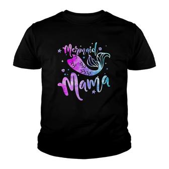 Mermaid Mama Family Matching Mother’S Day Ocean Life Youth T-shirt | Mazezy