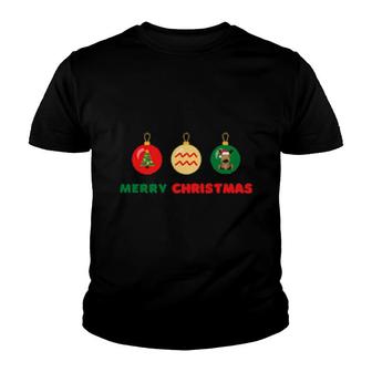 Merry Christmas, Aquarius, Christmas Balls, Zodiac, Youth T-shirt | Mazezy