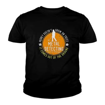 Metal Detectorist Metal Detecting Youth T-shirt | Mazezy