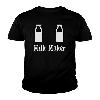 Milk Maker For Expecting Mothers Of Newborn Babies Youth T-shirt | Mazezy