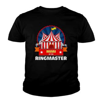 Mimi Of The Ringmaster Circus Themed Birthday Party Youth T-shirt