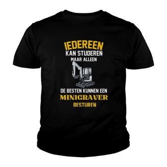 Minigraver D1 Youth T-shirt | Mazezy
