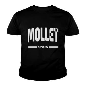 Mollet Spain Spanish City In White Youth T-shirt | Mazezy