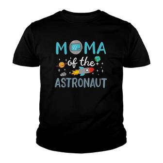Moma Mom Birthday Astronaut Birthday Party Theme Youth T-shirt - Thegiftio UK