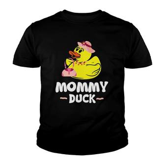 Mommy Duck Cute Mom Rubber Duck Youth T-shirt | Mazezy