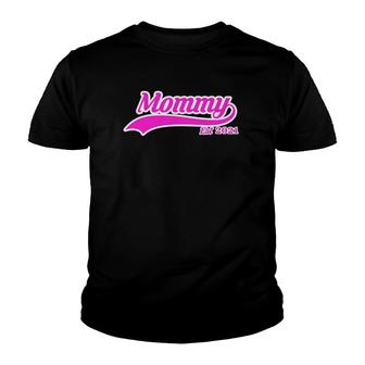Mommy Est 2021 Mothers Day Gift Youth T-shirt | Mazezy