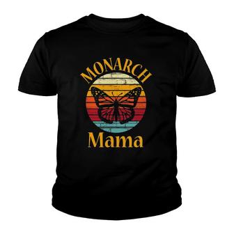 Monarch Mama Monarch Butterfly Mother Mom Gift Youth T-shirt | Mazezy