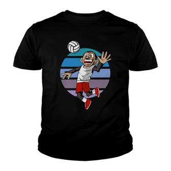 Monkä Volleyball Beachvolleyball Youth T-shirt - Thegiftio UK