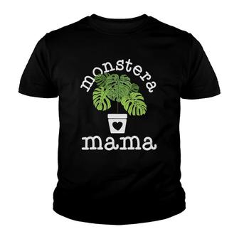 Monstera Plant Mama Plant Lovers Gift Ideas For Women Youth T-shirt | Mazezy