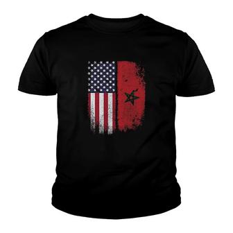 Moorish American Flag Youth T-shirt | Mazezy