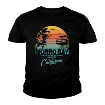 Morro Bay California Beach T Youth T-shirt | Mazezy