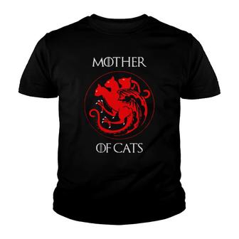 Mother Of Cats Youth T-shirt | Mazezy