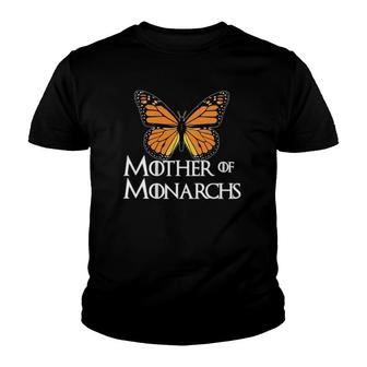 Mother Of Monarchs Milkweed Monarch Butterfly Gift Youth T-shirt | Mazezy